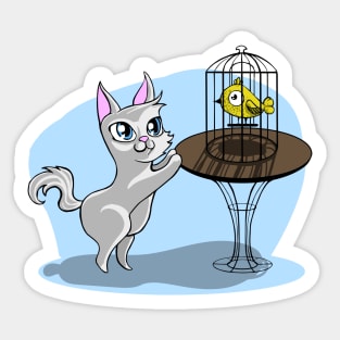 Cute cat Sticker